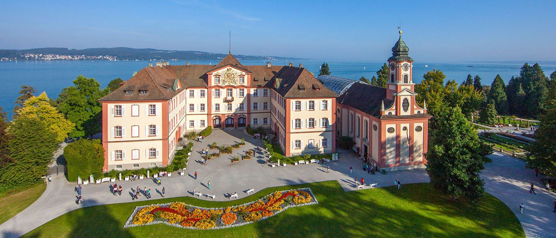 Schloss auf der Insel Mainau